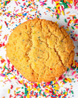 The Cookie Department - Keto Cookies, Gluten Free Certified, Non-GMO, Low Carb, No Sugar Added Snack Food (Cake Walk - Birthday Cake + Sprinkles, 2oz, Pack of 8)