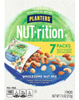 PLANTERS NUT-rition Wholesome Nut Mix, Snack Mix, 7.5 oz, 7 Count