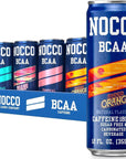 NOCCO BCAA Energy Drink Summer Variety Pack - 12 Fl Oz (Pack of 12)