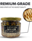 Riga Gold Smoked Sprats in Oil  882 oz250g Pack 3