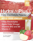 Hydralyte Plus Apple Cider Vinegar - Sweet Sparkling Apple - 30 Count