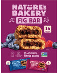 Natures Bakery Whole Foods Fruit Bars Variety Pack  Healthy Snacks for Kids and AdultsFlavors Raspberry and Blueberry 16 Twin Pack 2oz Vegan Organic Snap Eligible by FANTASTY MALL