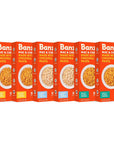 Banza Mac and Cheese Variety Pack  High Protein Gluten Free and Lower Carb Protein Mac and Cheese  55oz Pack of 6