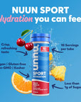 Nuun Sport Electrolyte Tablets for Proactive Hydration Fruit Punch 8 Pack 80 Servings