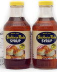 BlackburnMade Syrup 16oz Made with Cane Syrup Pack of 2 Bundled with a JFS Recipe Card