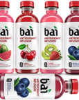 BETRULIGHT Bai Drinks - 18 FL OZ Bottles – Pack of 5