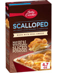 Betty Crocker Scalloped Potatoes Made with Real Cheese 47 oz Pack of 6