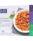 HMR Penne Pasta with Meatballs Entrée  Prepackaged Lunch or Dinner to Support Healthy Eating  Ready to Eat  12g of Protein  Low Calorie Food  8oz Serving per Meal  Pack of 6