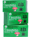 BALLERINA TEA DRINK EXTRA STRENGH CINNAMON FLAVOR 3 boxes