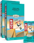 CLIF BARS  Energy Bars  Cool Mint Chocolate  With Caffeine  Made with Organic Oats  Plant Based Food  Vegetarian  Kosher 24 Ounce Protein Bars 24 Count Packaging May Vary