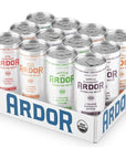 ARDOR ENERGY Sparkling Water 7 FLAVOR Variety 12 pack