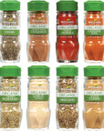 McCormick Gourmet Organic Spice Rack Refill Variety Pack, 8 count