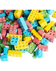 Building Blocks Candy  3 Pound Bag  Building Block Candies  Candy Bricks Assorted Flavors  Edible Blocks Assortment