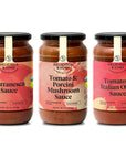 Delicious  Sons  Organic Italian Tomato Pasta Sauces 1870oz Pack of 3 NonGMO  Glutenfree  Paleo and Keto  No Added Sugars