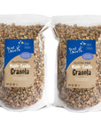 True North Granola  Gluten Free Maple Vanilla Granola Low Carb Nut Free and NonGMO 12 oz Pack of 2