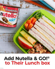 Nutella  GO 4 Pack Hazelnut and Cocoa Spread with Breadsticks Snack Cups for Kids 19 oz Each