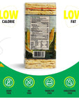 Landau Thin Puffed Corn Cakes  Light Airy Low Calorie Snacks With a Real Corn Taste  Kosher  46 Ounce Pack of 12