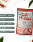 Premium ORGANIC SWEET Hungarian Paprika Powder (4 oz)