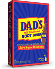 Dads Old Fashioned Root Beer Singles To Go Sugar Free Powder Drink Mix 6 Sticks Per Box 12 Boxes 72 Total Sticks