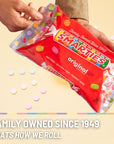 Smarties Double Lollies Individually Wrapped Gluten Free Peanut Fat Free Grape Strawberry Orange Lemon Flavors Perfect for Birthdays Parties Made by US Candy Company Since 1949  9 oz Bag