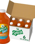 V8 Splash Diet Tropical Blend Diet Juice Drink 64 Ounce Bottle Pack of 6