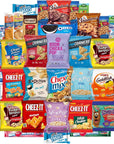 Snack Chest Care Package 40 Count Variety Snacks Gift Box  College Students Military Work or Home  Over 3 Pounds of Chips Cookies  Candy Rotating Monthly