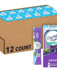 Crystal Light Energy Grape On-The-Go Powdered Drink Mix, 10 Count (Pack of 12)