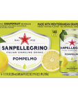 Sanpellegrino Italian Sparkling Drink Grapefruit 1115 Fl Oz Pack of 6