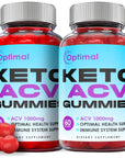 Ark Labs (2 Pack) Optimal Keto Gummies - Official Formula, Vegan - Optimal Keto ACV Gummies, Optimal Keto ACV Gummy S Optimal ACV with Apple Cider Vinegar, Vitamin B12 (120 Gummies)