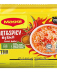 Maggi 2 Minutes Hot & Spicy Noodles - 78g (Pack of 5)