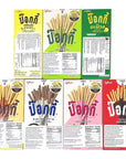 Glico Pocky Biscuit Stick 7 Flavor Variety Pack Pack of 7 Pocky Chocolate Strawberry Matcha Green Tea Cookies  Cream  Almond  Mango and Choco Banana