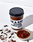 Fine  Raw Chocolate Hazelnut Butter Spread 8 Ounce  Clean Ingredients Vegan and Organic Chocolate Hazelnut Spread Healthy Chocolate Hazelnut Spread Chocolate Hazelnut