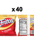 Fritos Original Corn Chips, 1 Ounce (Pack of 40)