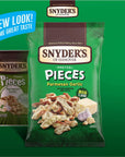 Snyders of Hanover Pretzel Pieces Parmesan Garlic 1125 Oz