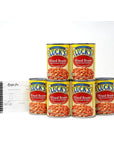 Lucks Mixed Beans 6 Pack of 15 ounce Cans  Northern Beans and Pinto Beans  JFS Recipe Card Included