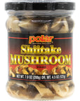 MW Polar Shiitake Mushrooms in Jar Readytoeat Easy Sliced Healthy Great for Pasta Ramen Quiche Omelet Stir fry Asian recipes Bibimbap Side dishes 7 oz Pack of 12