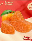 Orange Slices Jelly Candy SugarDusted 2Pound Bag