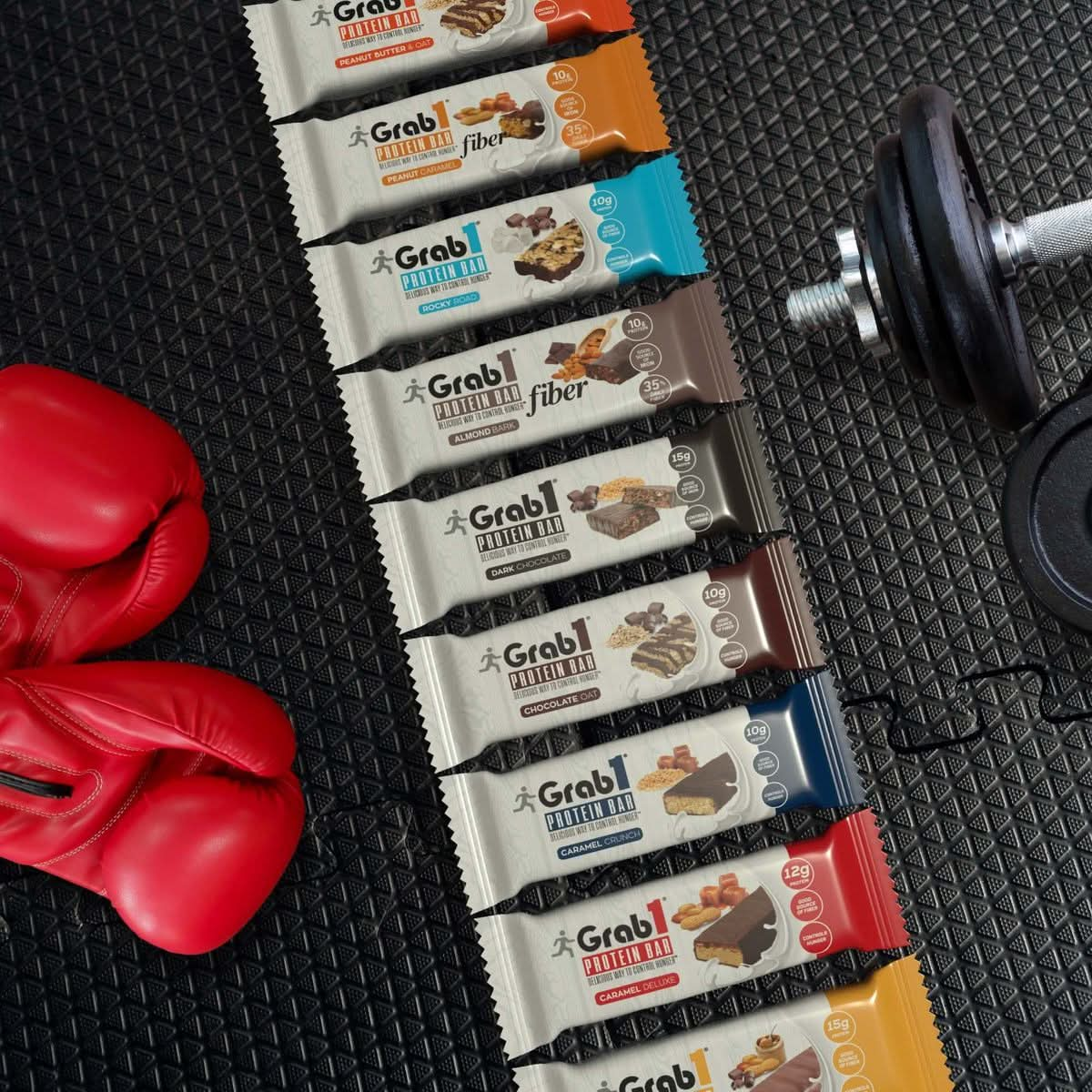 Grab1 Sugar Free Protein Bars Peanut Butter 3 Pack 12 Bars  7g Fiber  Delicious and Nutritious  Low Calorie  Zero Sugar