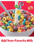 Kelloggs Cereal Cups Variety Apple Jacks  Froot Loops 15 oz Pack of 12 with By The Cup Mood Spoons