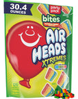 Airheads Xtremes Bites, Rainbow Berry, Party, 30.4 OZ Stand Up Bag