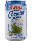 Iberia Coconut Water With Pulp 105 Fl Oz Pack of 24