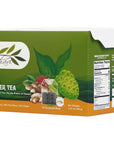 CHAVI Non Tiea Noni Ginger Pack of 1  20 Tea Bags per Box  Noni Dieters Drink  Extra Strength  Premium Quality