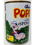 Allens Popeys Chopped Spinach Bundle  6 X 135 Oz Cans of Allens Popeye Chopped Spinach With Recipe Sheet