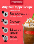 Cappuccine Vanilla Smoothie Frappe Mix 3 Pound Pack of 1