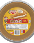 Keebler Ready Crust 10Inch Graham Cracker Pie Crust Premade Pie Crust For Baking And NoBake 9 oz