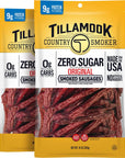 Tillamook Country Smoker Zero Sugar Original Keto Friendly Smoked Sausages 10 Ounce Pack of 2