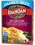 Idahoan Au Gratin Homestyle Casserole Family Size 734 oz Pack of 10