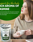 Decaf Jasmine Tea Green Tea Perfect beverage who wish for CaffeineFree Tea  4 Oz Bag