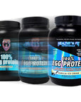 Healthy N Fit 100% EGG PROTEIN- Vanilla (12oz): 100% Egg White Protein PLUS Natural Peptides. Naturally Sweetened, Zero Carb, Keto, Paleo Friendly