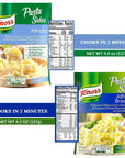 Knorr Pasta Sides Variety Pack of 7 Yummy Flavors Bundle Creamy Cheesy Pasta Side Dishes accompanied by a Snack Fun Shopping List